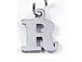 Sterling Silver Alphabet Letter Charm - R