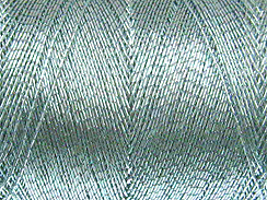 490 Feet - Light Blue Metallic Thread Spool