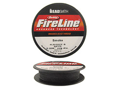 Smoke Grey FireLine Bead Thread 4LB Test - 125 Yard Spool 