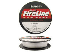 Crystal FireLine Bead Thread 8LB Test - 125 Yard Spool 