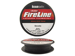 Smoke Grey FireLine Bead Thread 8LB Test - 125 Yard Spool 