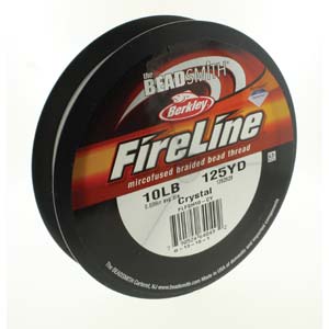 Crystal FireLine Bead Thread 10LB Test - 125 Yard Spool 