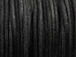 Supreme/Tony Waxed Cotton Cord 1mm Round Black 150 Yards