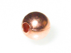 4mm Seam Copper Bead with Anti-Tarnish Finish