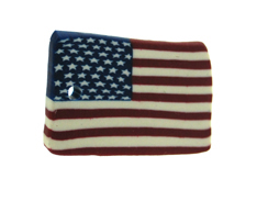 USA- Fimo Flag Block
