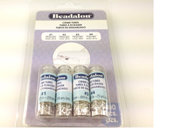 Silver Plated Crimp Tube Variety Pack by Beadalon