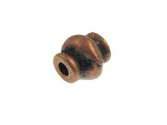 Round Copper Plated Brass Bead 