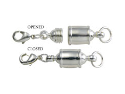 E-Z Magnetic Silver Plated Converter Clasp 