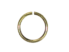 20 Gauge Round Open Jump Ring Antique Brass Plated 