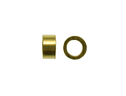 14K Gold Filled 2x1mm Crimp Tube Bead