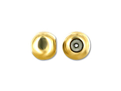 14K Gold Filled 4mm Smart Spacer Bead with Silicone inside
