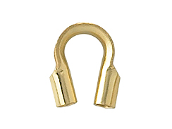 Gold-Filled Wire Protector Cable and Stringing Thimble .021 Inch Hole
