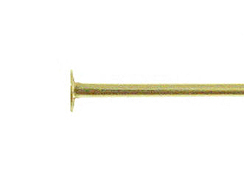 1.5 Inch, 26 Gauge Gold Filled Headpin