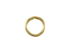 25 - 4mm 22 Guage Closed 14K Gold-Filled Jump Rings