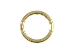 25 - 7mm 20 Guage Closed 14K Gold-Filled Jump Rings