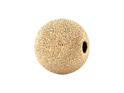 14K Gold Filled  7mm Round Stardust Beads, 1.7mm Hole