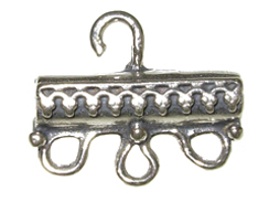 Sterling Silver 1-3 Connector