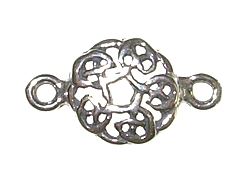 Sterling Silver Round Link 