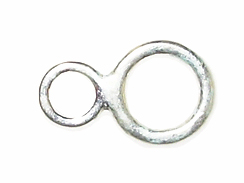 Sterling Silver Figure 8 Link