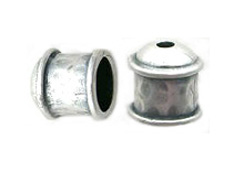 8mm Sterling Silver Viking Knit End Cap 