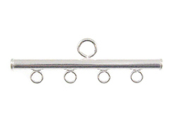 Sterling Silver 4-1 Connector Bar 
