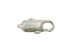 15mm Sterling Silver Double Push Lobster Claw Clasp