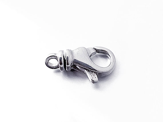 13.5mm Sterling Silver Swivel Lobster Claw Clasp