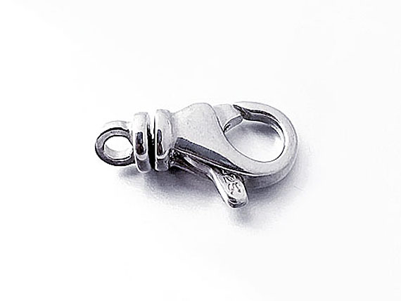 16mm Sterling Silver Swivel Lobster Claw Clasp