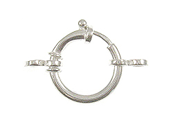  Lightweight Spring Ring Clasp Sterling