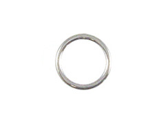 5mm Round Sterling Silver Closed Jump Rings, ?18 Gauge or 1mm Thick