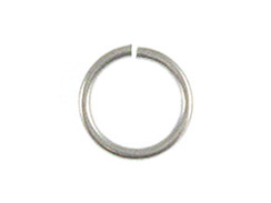 18 Gauge 7mm Round Sterling Silver Open Jump Ring