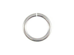 16 Gauge 6mm Round Sterling Silver Open Jump Ring Bulk Pack of 500