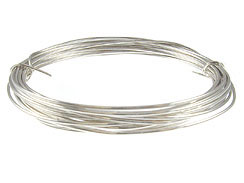 12 Gauge Sterling Silver Round Wire Dead Soft