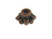 Copper Plated Brass 8-Petal Flower Bead Cap 