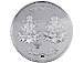 Lakshmi Ganesh Coin 20 Gm Pure 999 Silver Coin hallmarked 999 Silver Coin Hindu Religous Coin 32mm/1.25"