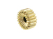  5.25x2.75mm 14K Gold Filled Corrugated Rondelle Beads