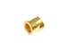 2x2mm Gold-Filled Twist Crimp Tube Bead