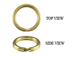 6.2mm Split Rings 14K Gold Filled