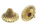 14K Gold-Filled 8.5mm Corrugated Bell Cone