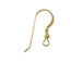 14K Gold-Filled Earwire with Ball & Coil Accent 