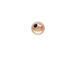 2.5mm Round Seamless  ROSE Gold Filled Beads 14K/20, 0.8mm Hole