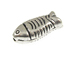 4  Sterling Silver Fish Beads