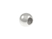 2,000  3mm Round Plain Seamless Sterling Silver Beads with 1.3mm Hole