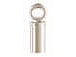2mm Sterling Silver Tube Endcap (2mm ID)