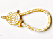 CZ Pave Clasp 50mm Extra Large Pave Lobster Claw Clasps, Gold Finish 