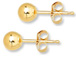 14K Gold-Filled 8mm Ball Post Earring  with Clutch, 1 Pair 
