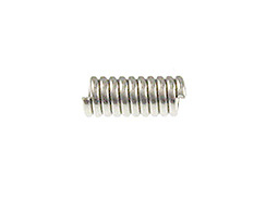 5000 - Stopper Spring for 1mm Cord  Nickel Plated