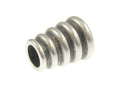 1000 - 7mm Stacked Washer Cone Bead  Nickel Plated