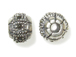 Sterling Silver Marcasite Bead