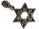 Sterling Silver Marcasite "Star of David" Pendant